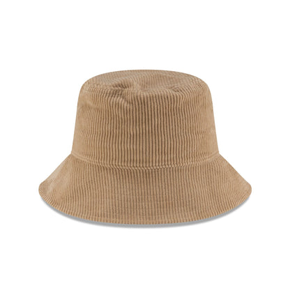 New Era Cap Beige Corduroy Bucket Hat