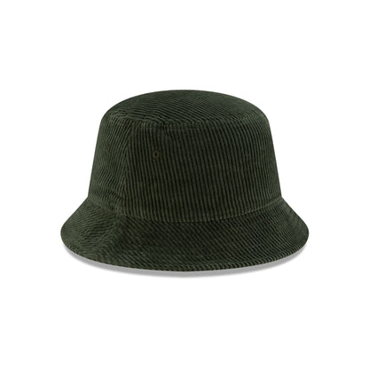 New Era Cap Green Corduroy Bucket Hat