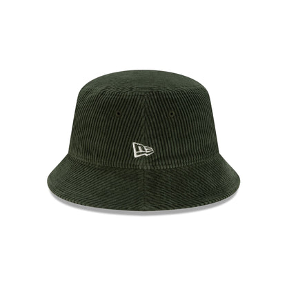 New Era Cap Green Corduroy Bucket Hat