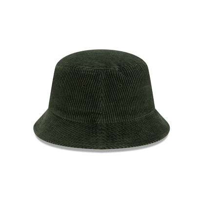 New Era Cap Green Corduroy Bucket Hat