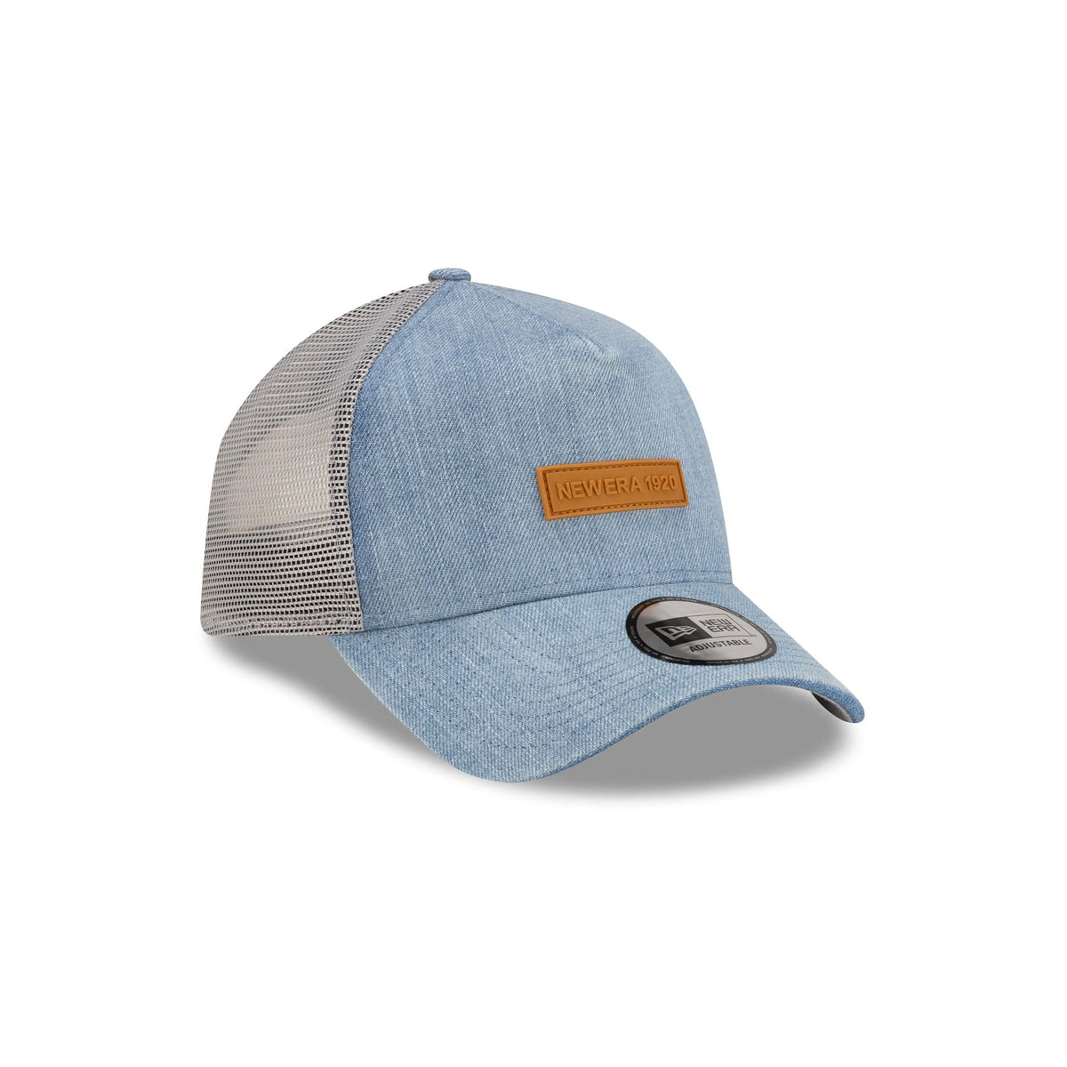 New Era Cap 1920 Patch Washed Denim 9FORTY A-Frame Trucker Hat