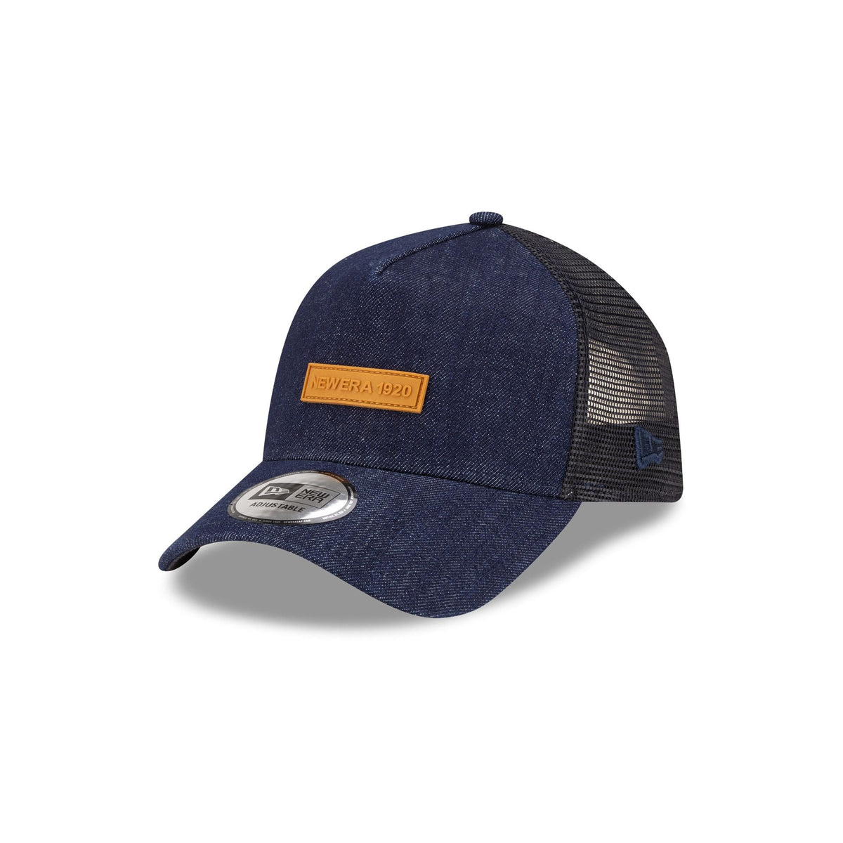 New Era Cap 1920 Patch Denim 9FORTY A-Frame Trucker Hat