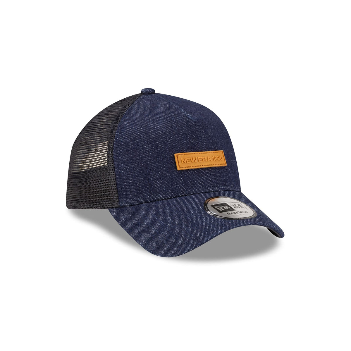 New Era Cap 1920 Patch Denim 9FORTY A-Frame Trucker Hat