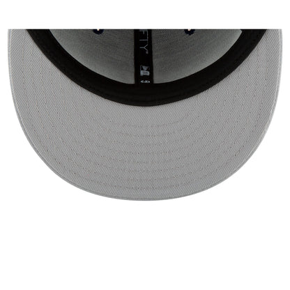 Los Angeles Dodgers 2025 World Series Champions Samurai Patch Gray 59FIFTY Fitted Hat