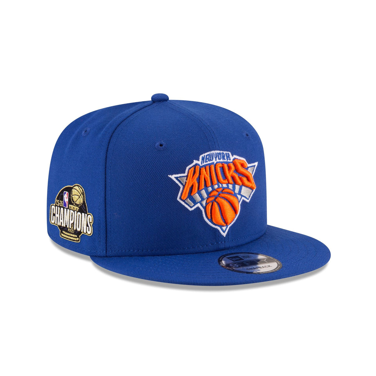 New York Knicks 2026 Champions Sidepatch 9FIFTY Snapback Hat
