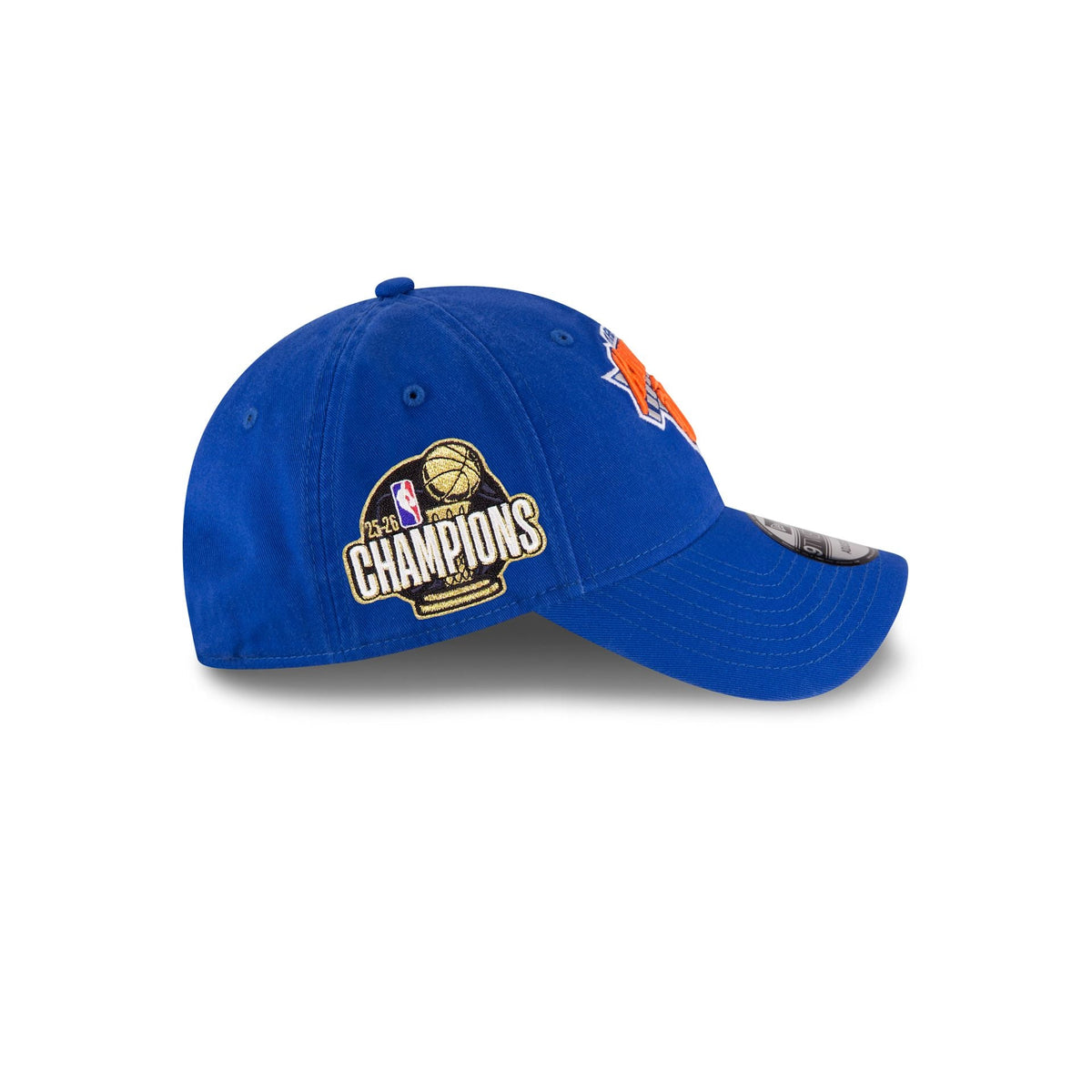 New York Knicks 2026 Champions Sidepatch 9TWENTY Snapback Hat