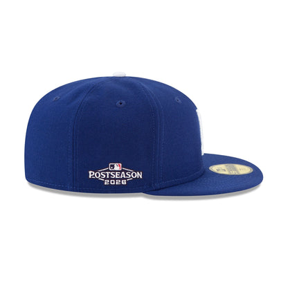 Los Angeles Dodgers 2026 Postseason Side Patch 59FIFTY Fitted Hat