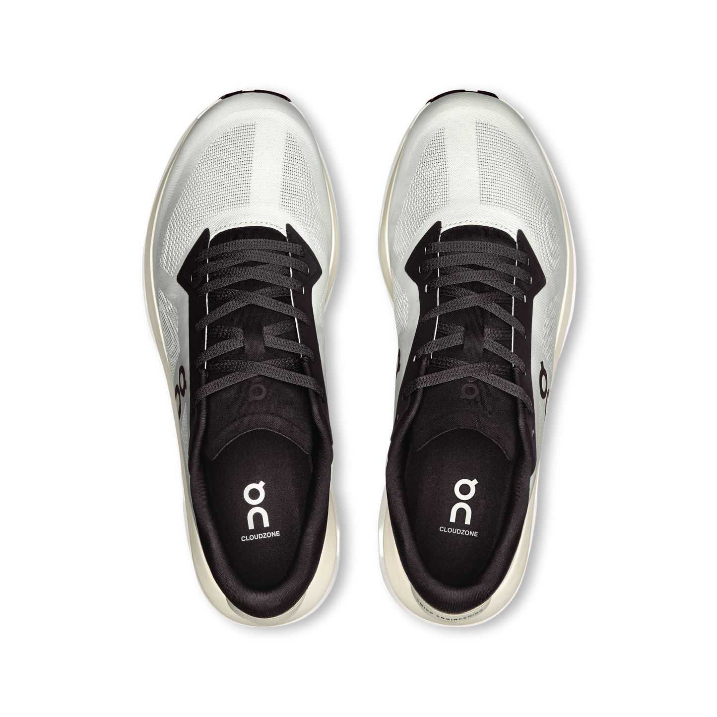 On Running Men's Cloudzone Shoes - Ice / Black