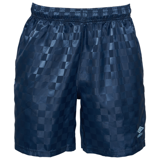 Umbro Men's Checkerboard Shorts- Navy