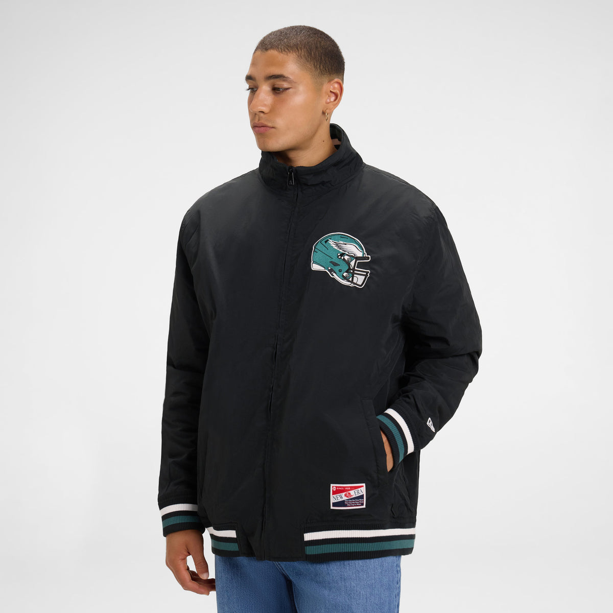 Anaheim Ducks Throwback Nylon Jacket