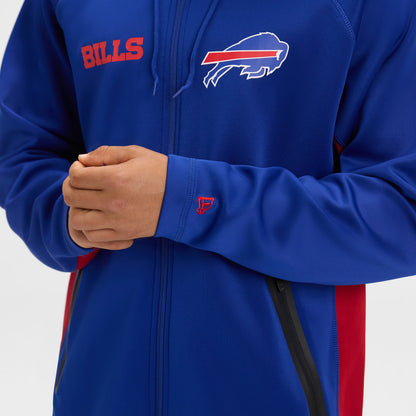 Buffalo Bills Combine Black Full-Zip Hoodie