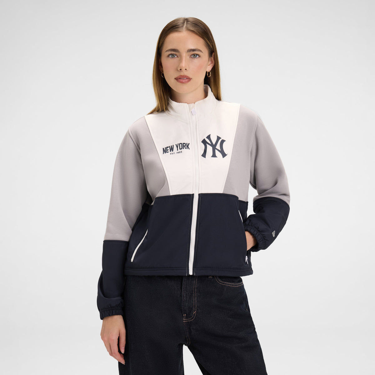 Boston Bruins Leisure Women's Full-Zip Sweatshirt