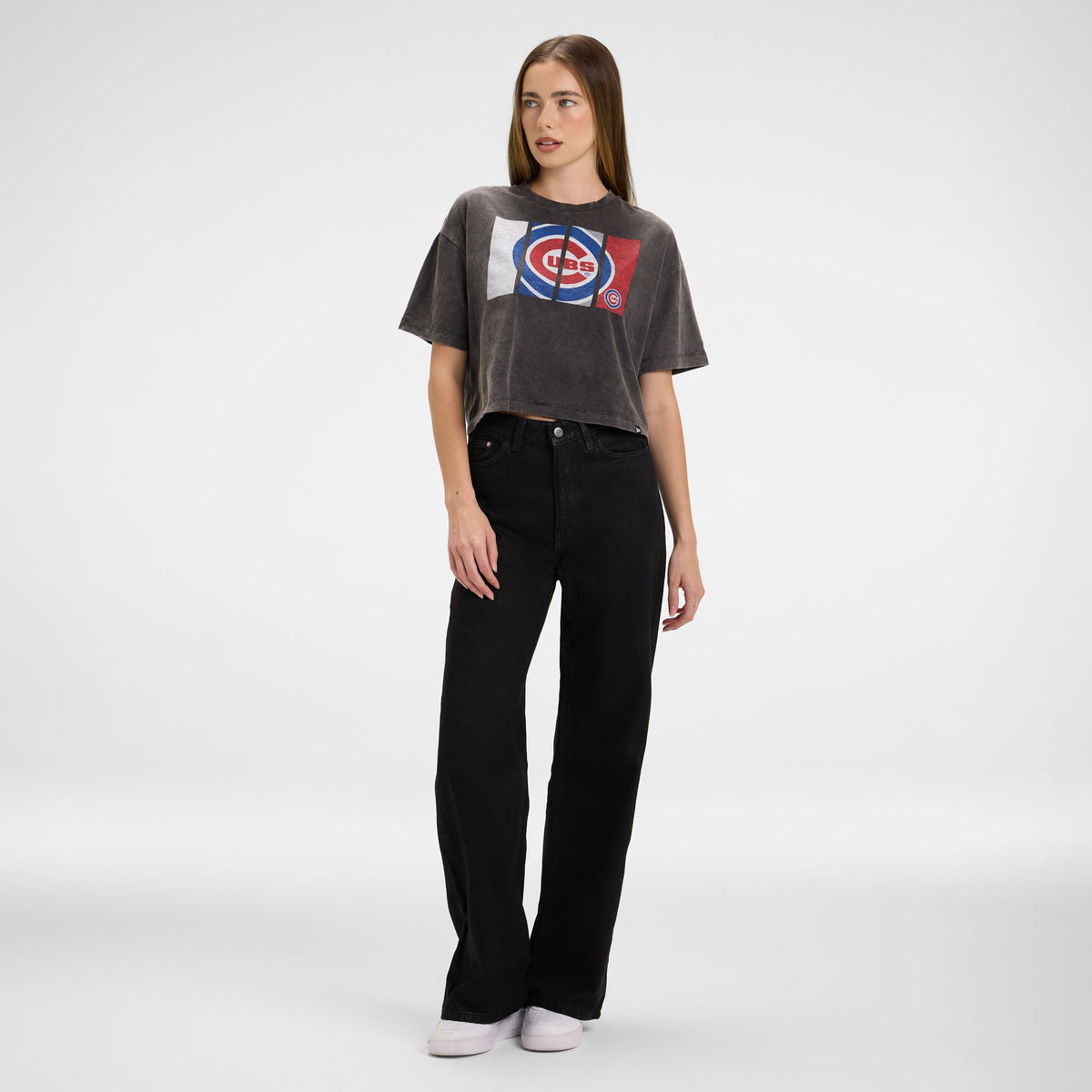 Pittsburgh Penguins Sport Night Black Cropped Women's T-Shirt