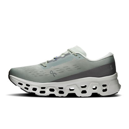 On Running Men's Cloudmonster 3 Shoes - Tin / Ivory