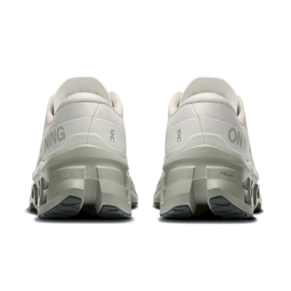 On Running Women's Cloudmonster 3 Shoes - Ivory / Tin