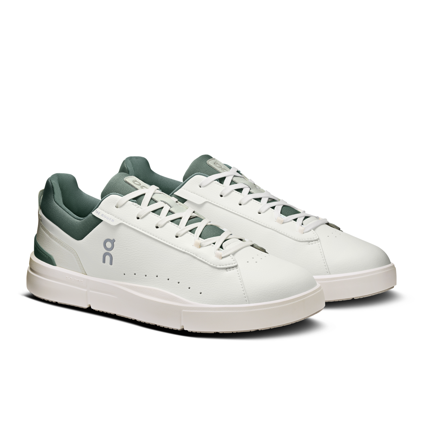 On Running Men's The Roger Advantage Shoes - White / Olive