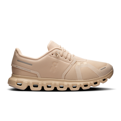 On Running Women's Women's Cloud 6 Shoes - Sand / Sand