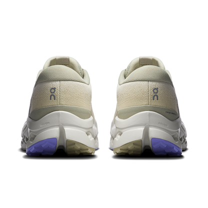 On Running Men's Cloudsurfer Trail 2 Waterproof Shoes - Ghost / Chalk