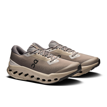 On Running Men's Cloudsurfer Trail 2 Waterproof Shoes - Cinder / Desert