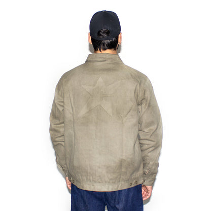Embossed Work Jacket