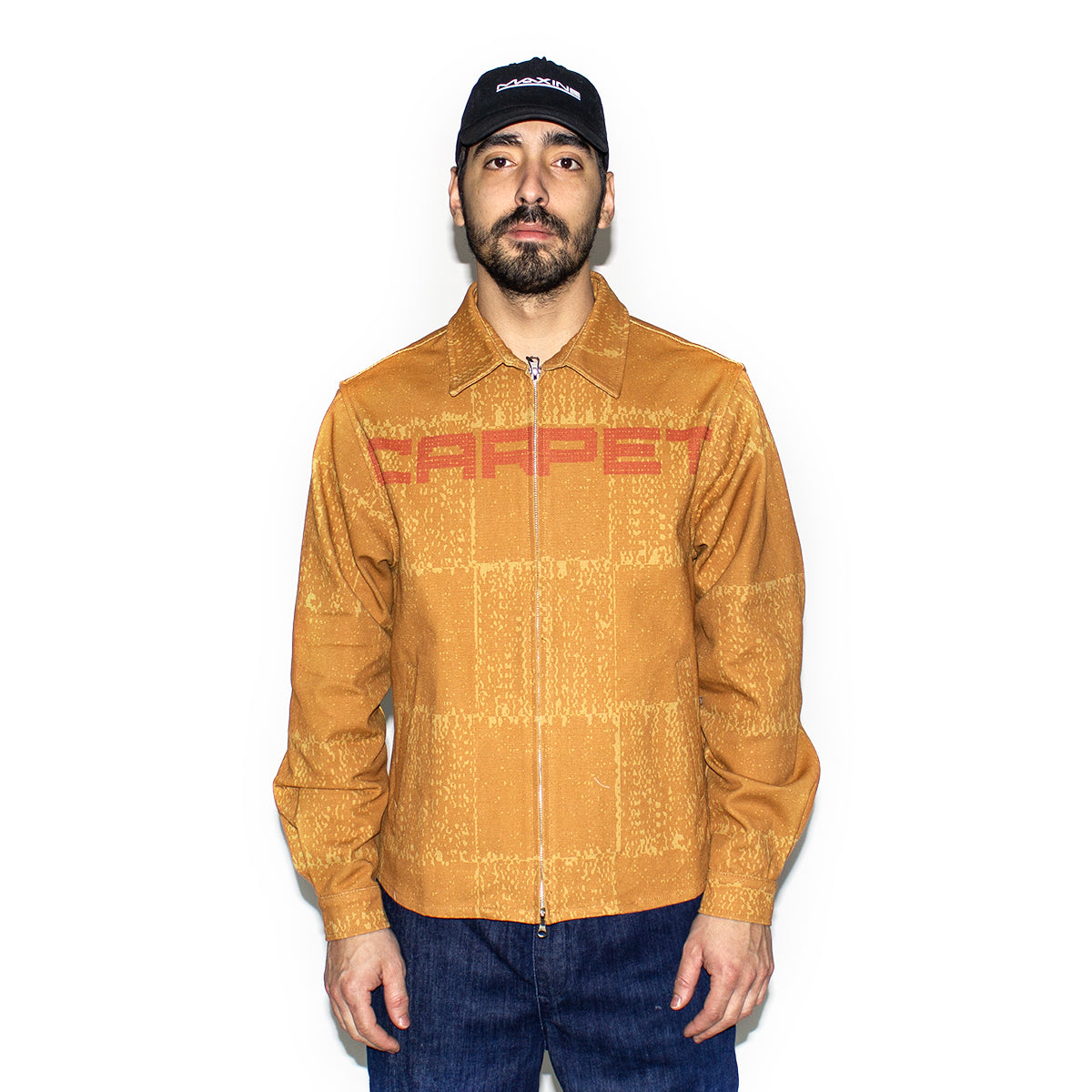 Checker Zip-Up Jacket