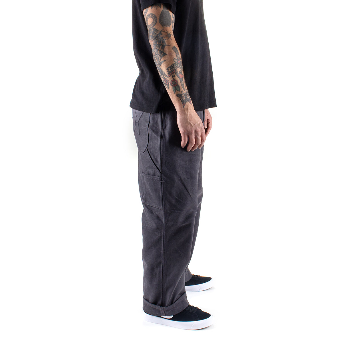 Embossed Jeans