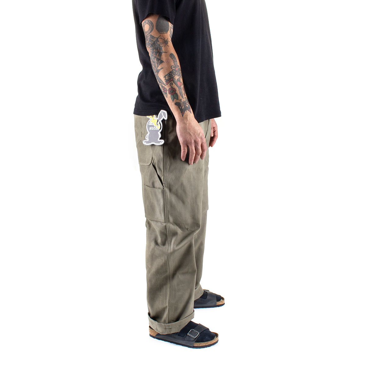 Embossed Jeans