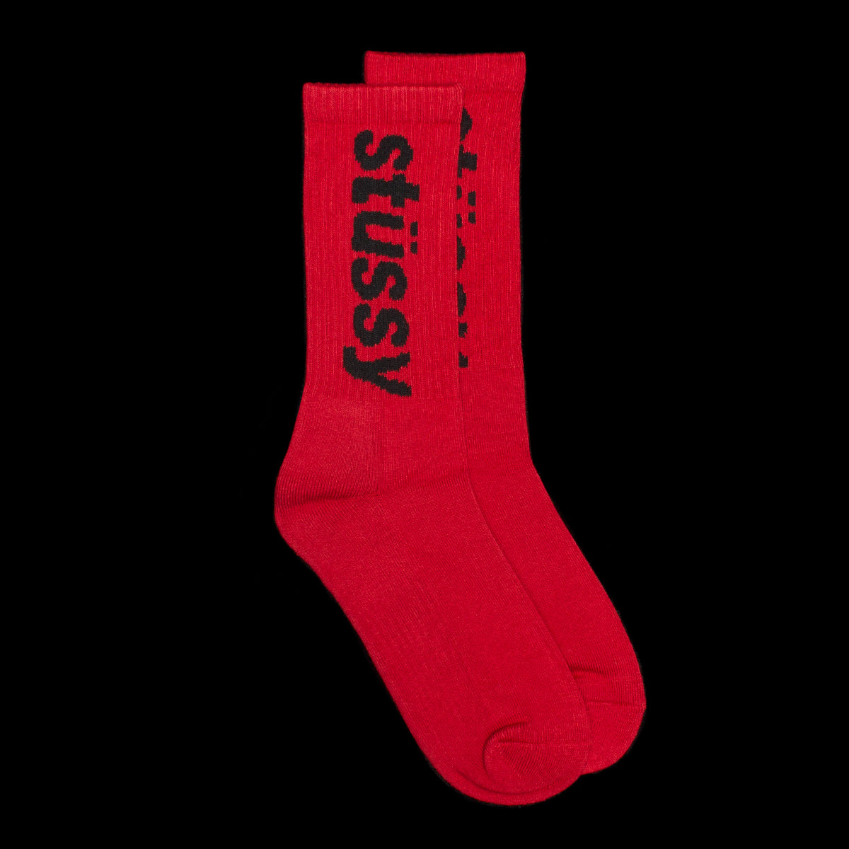 Helvetica Crew Sock