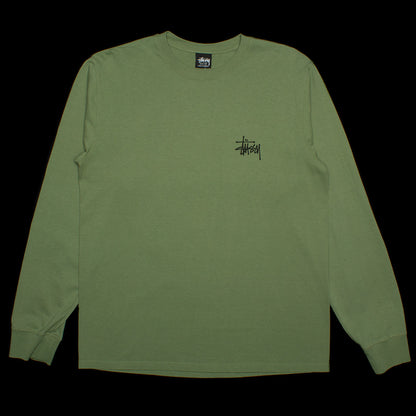 Basic Stussy Pigment Dyed L/S T-Shirt