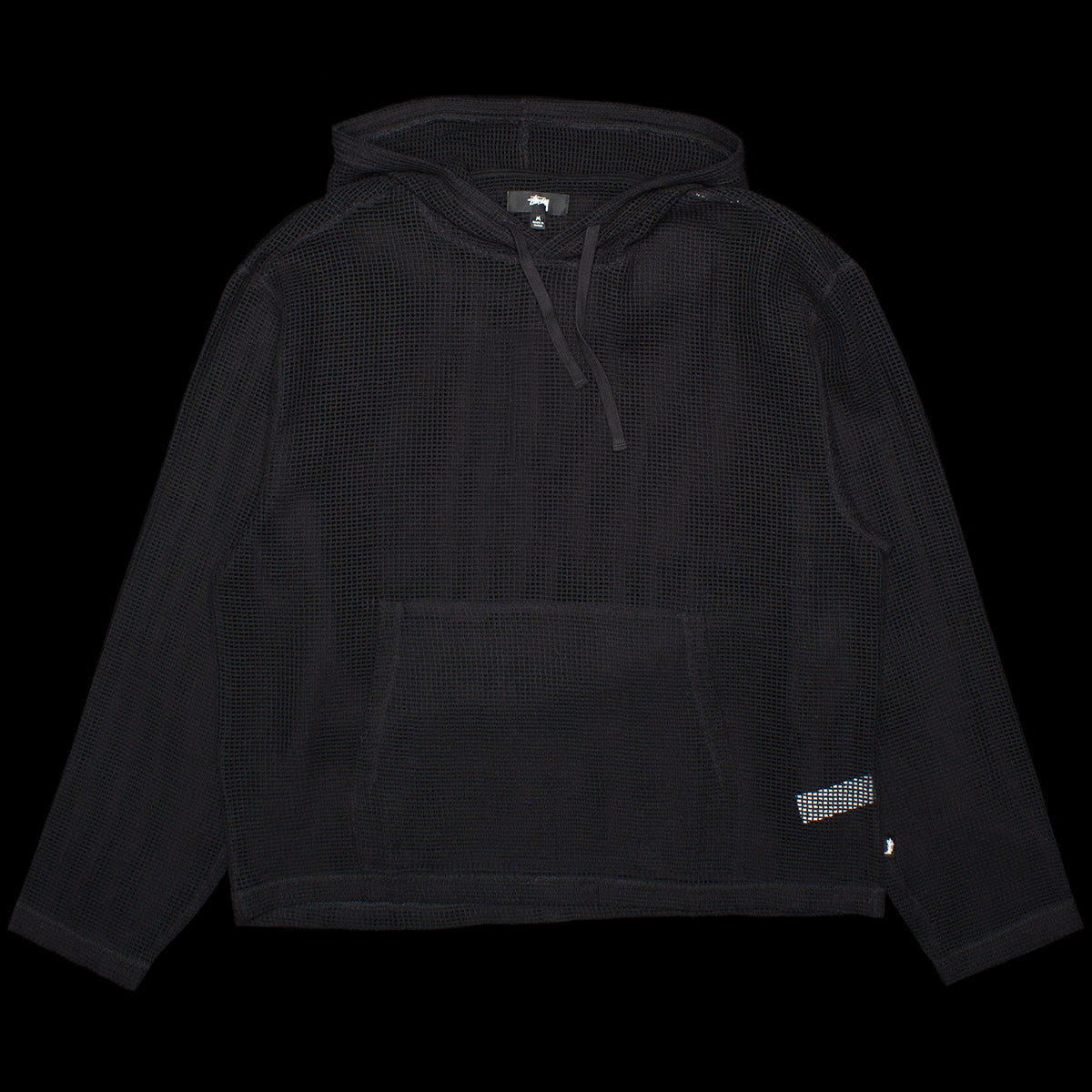 Cotton Mesh Hoodie