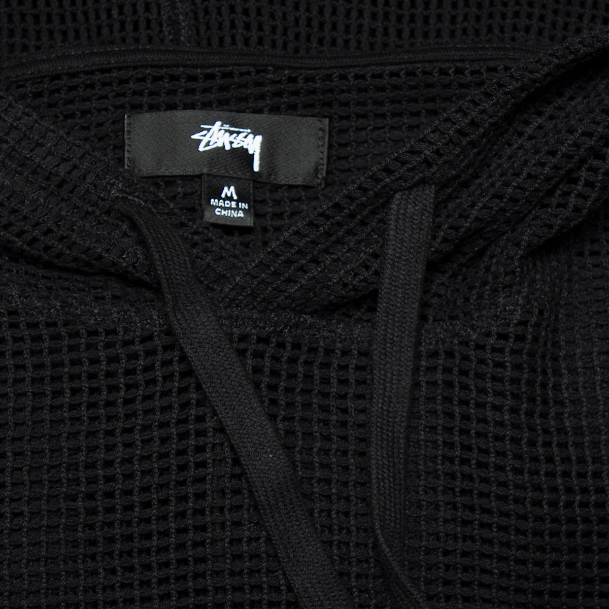 Cotton Mesh Hoodie