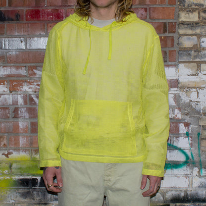 Cotton Mesh Hoodie