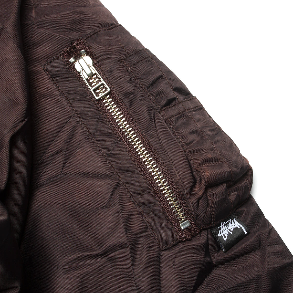 Dyed Nylon Bomber