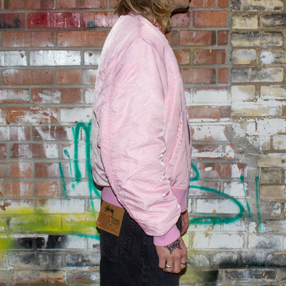 Dyed Nylon Bomber