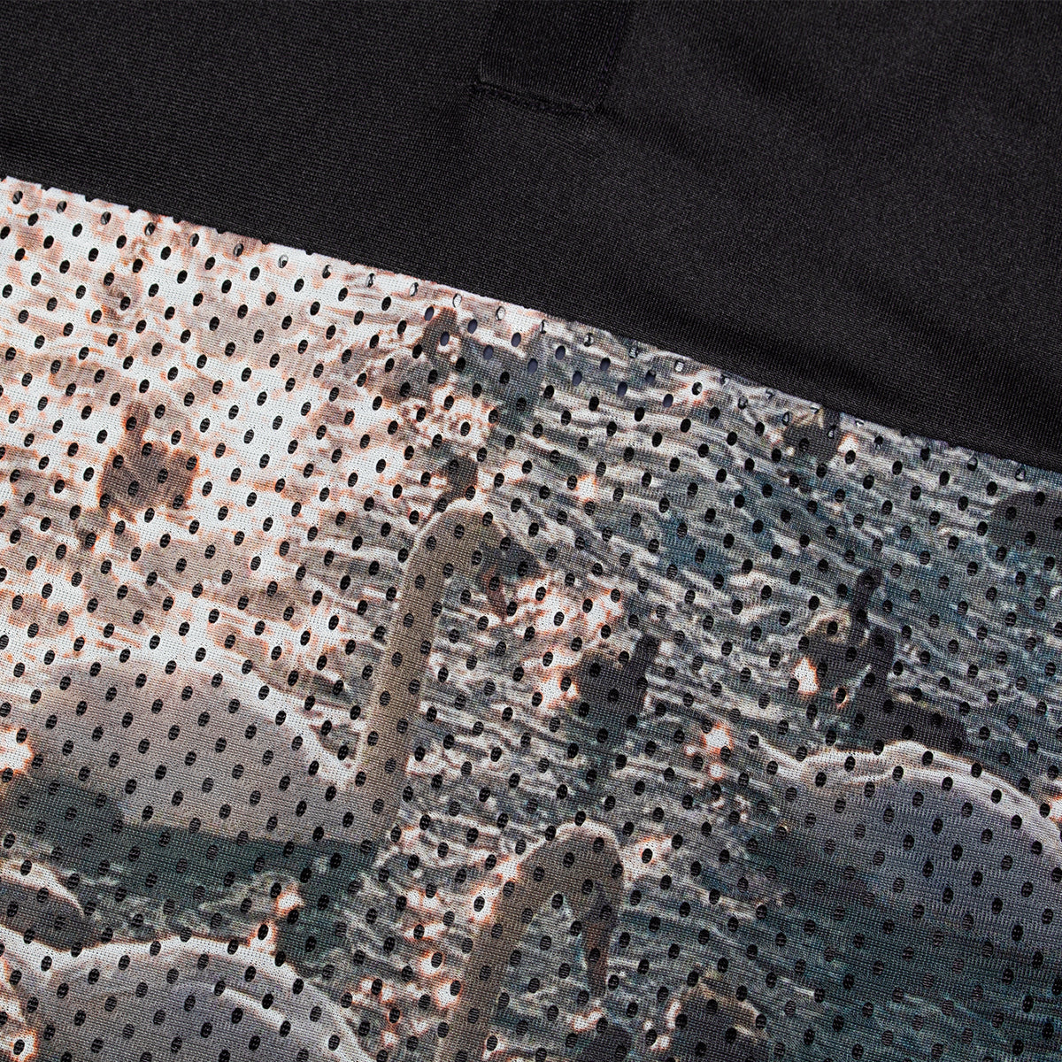 Swan Mesh L/S Polo