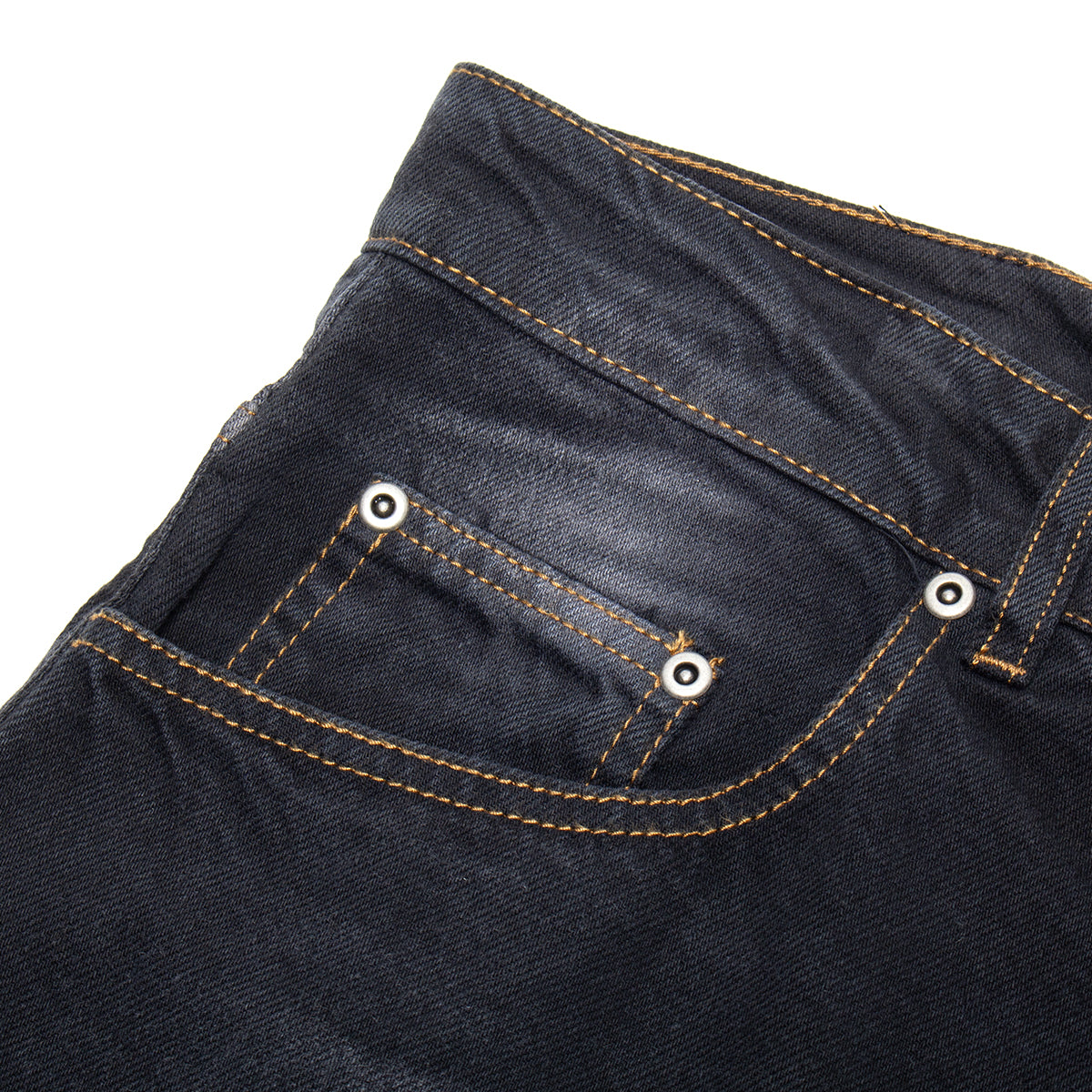 Sun Dyed Baggy Denim Shorts