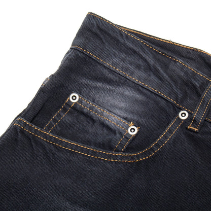 Sun Dyed Baggy Denim Shorts