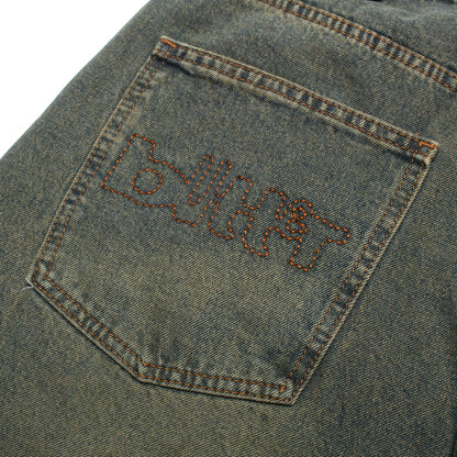 Warped Denim Short