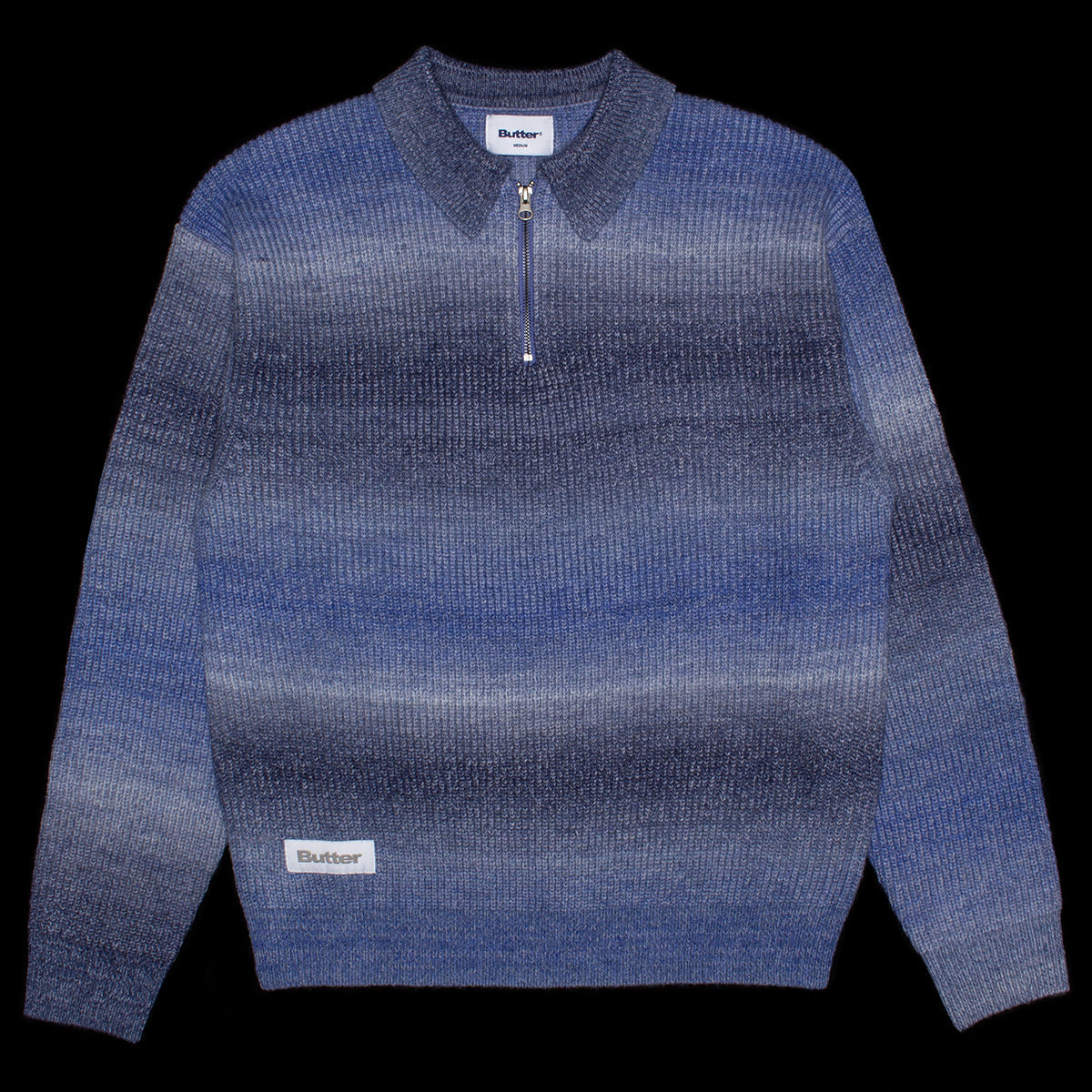 Beams Quarter Zip Knit Polo
