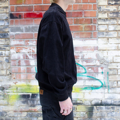 Melting Logo Corduroy Crewneck