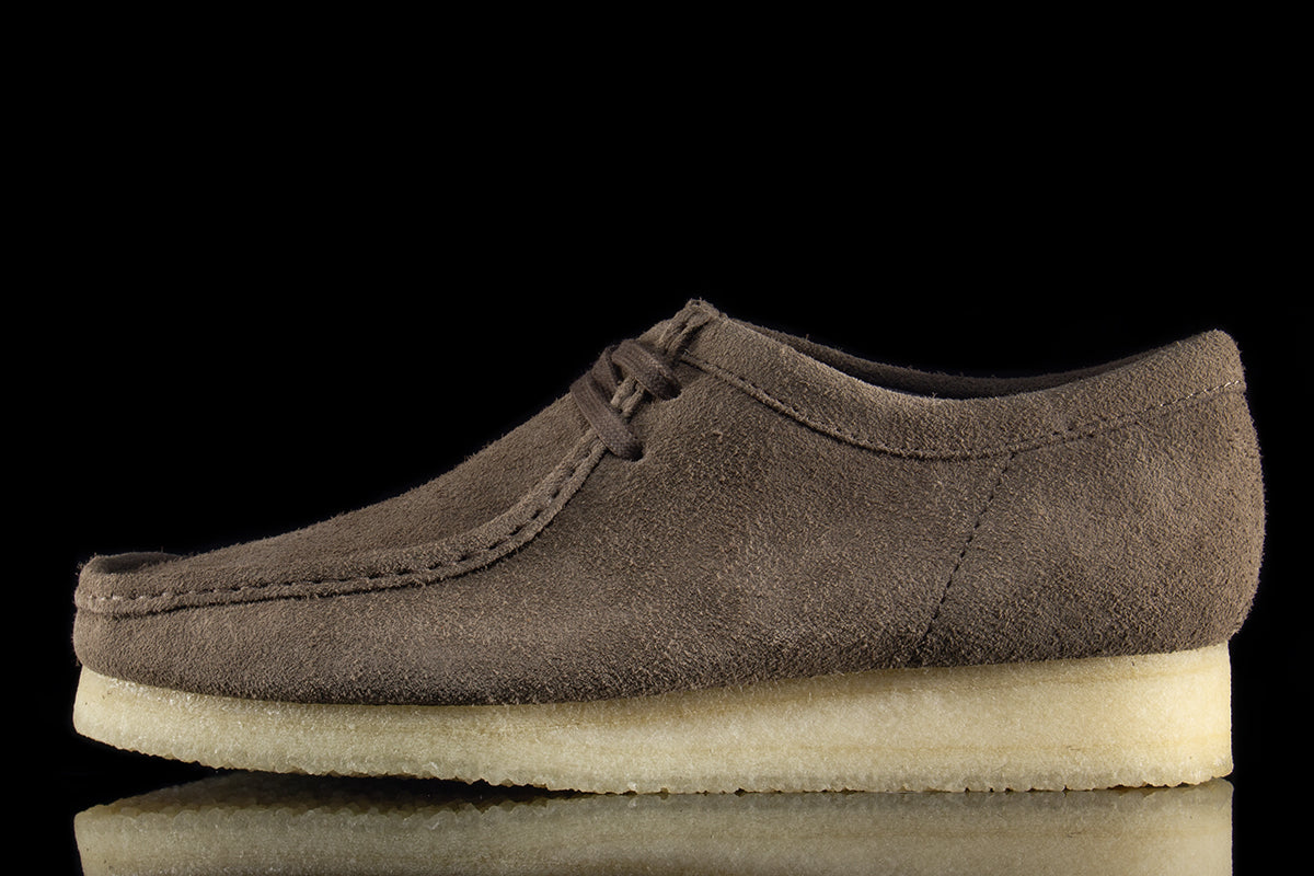 Wallabee Dark Grey Suede