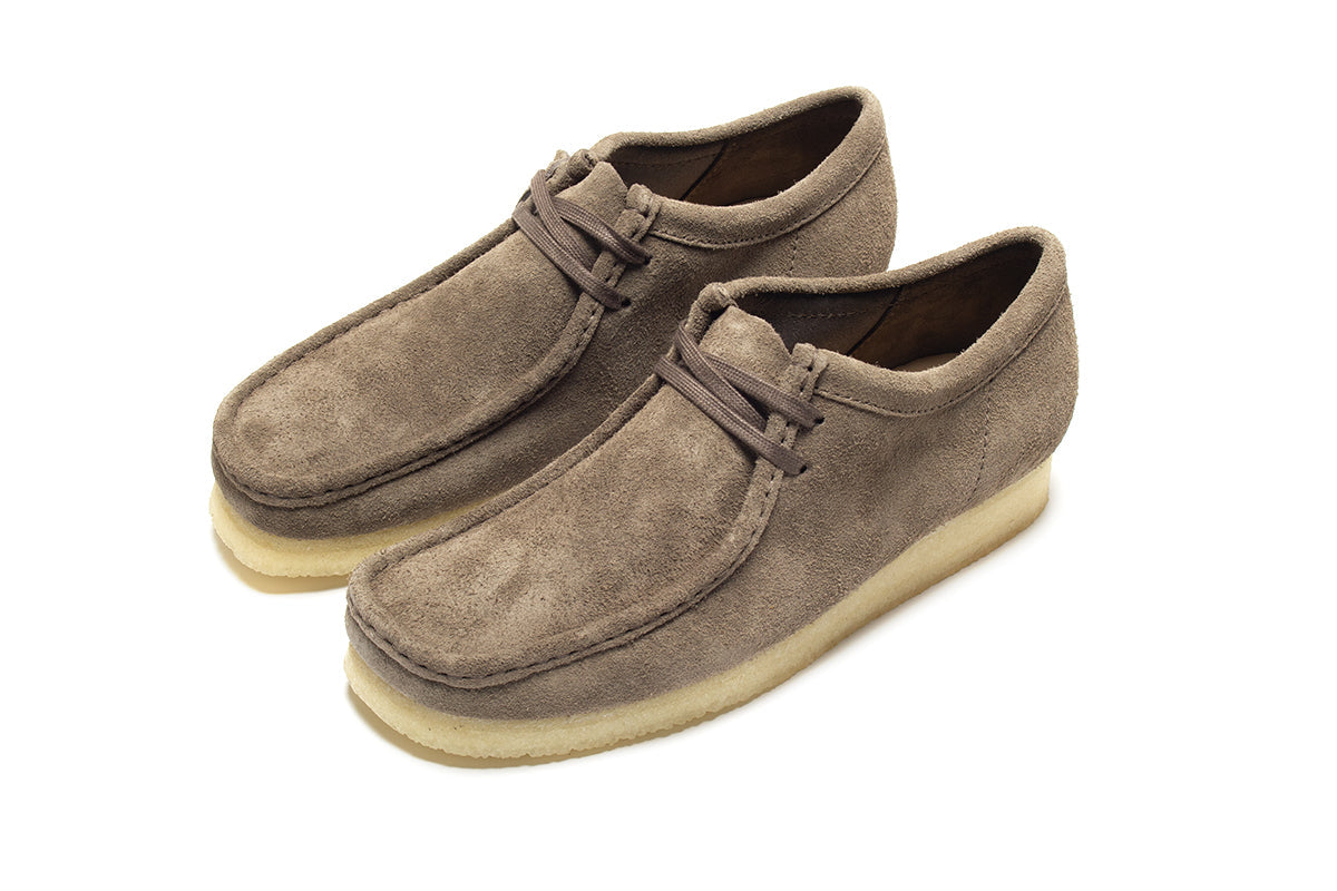 Wallabee Dark Grey Suede