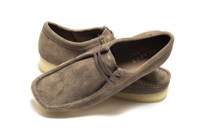 Wallabee Dark Grey Suede
