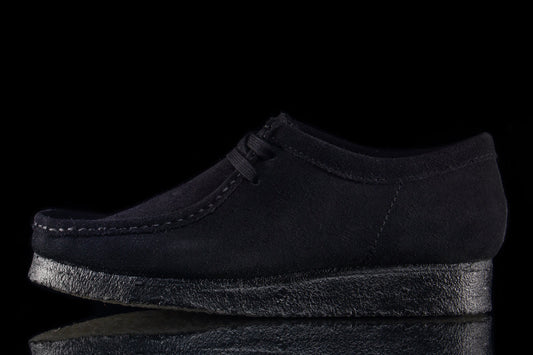 Wallabee Black Suede