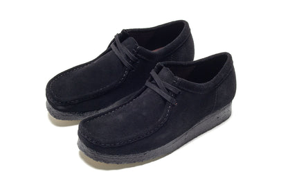Wallabee Black Suede