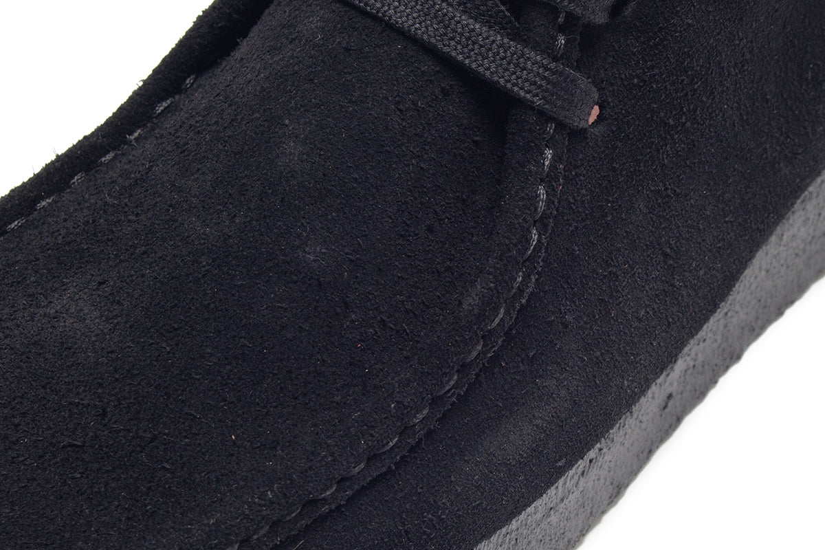 Wallabee Black Suede