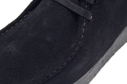 Wallabee Black Suede