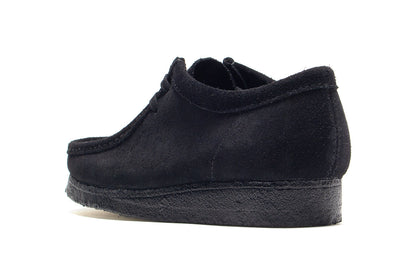Wallabee Black Suede