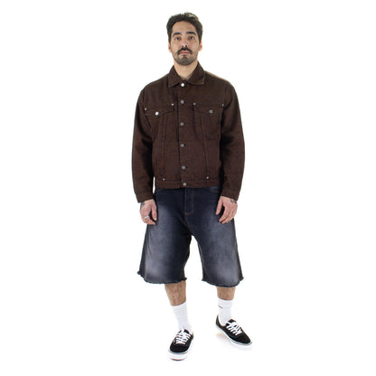 Sun Dyed Baggy Denim Shorts