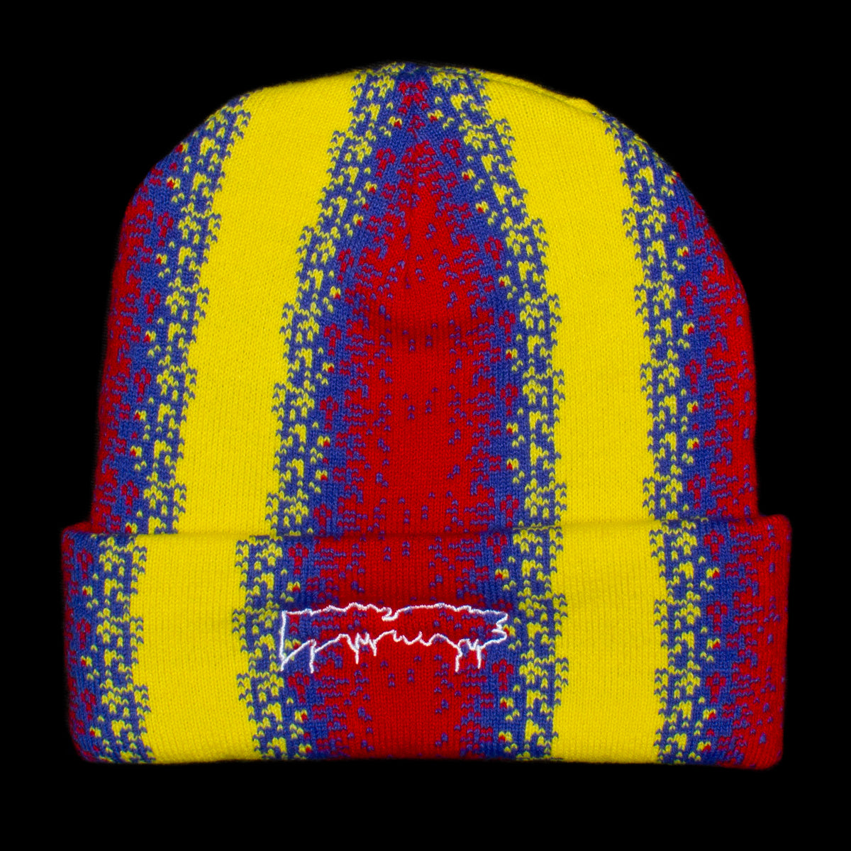 Gradient Drip Cuff Beanie